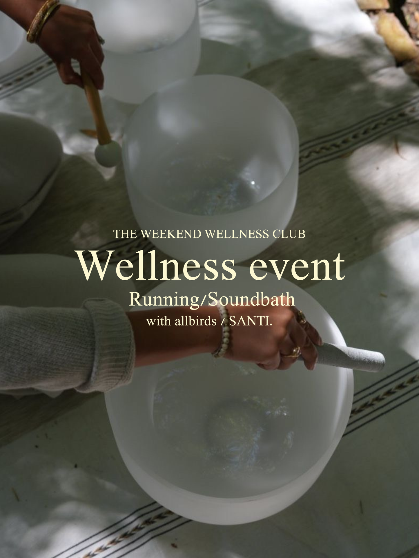 【TWWC EVENTS Vol.29 Running&Sound bath w @allbirdsjapan @santi.salad.tokyo@munifesting.wellness】