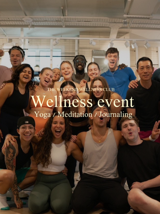 【THE WEEKEND WELLNESS CLUB EVENTS Vol.26 Yoga & Journaling w @ゴリラヨガ】