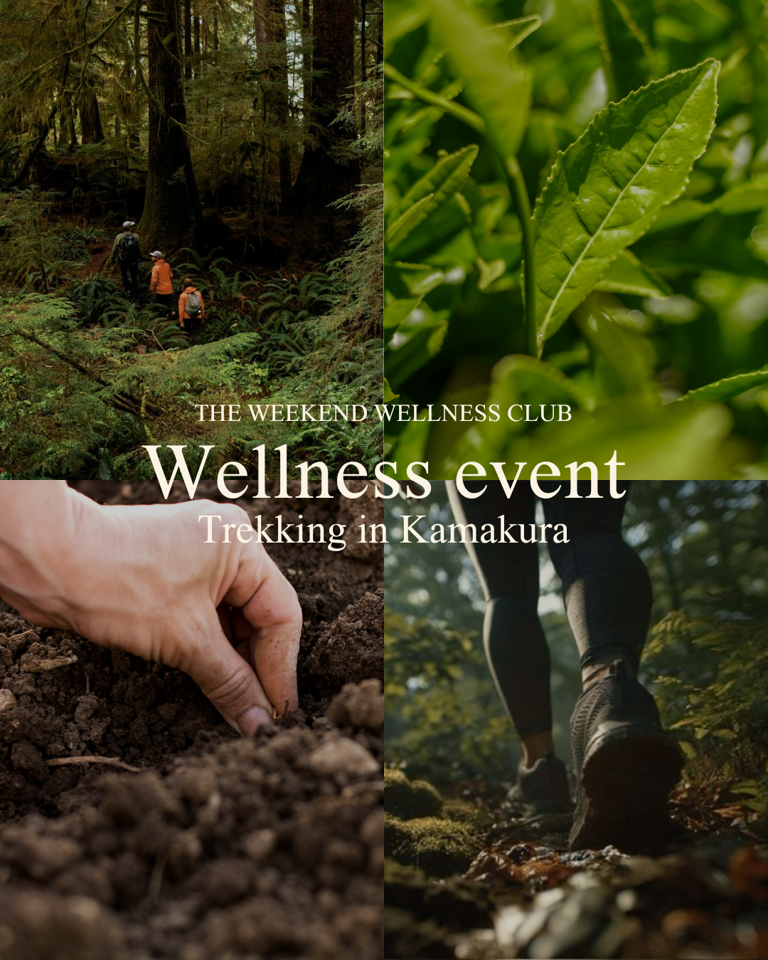 【THE WEEKEND WELLNESS CLUB EVENTS Vol.39 Trekking in Kamakura】