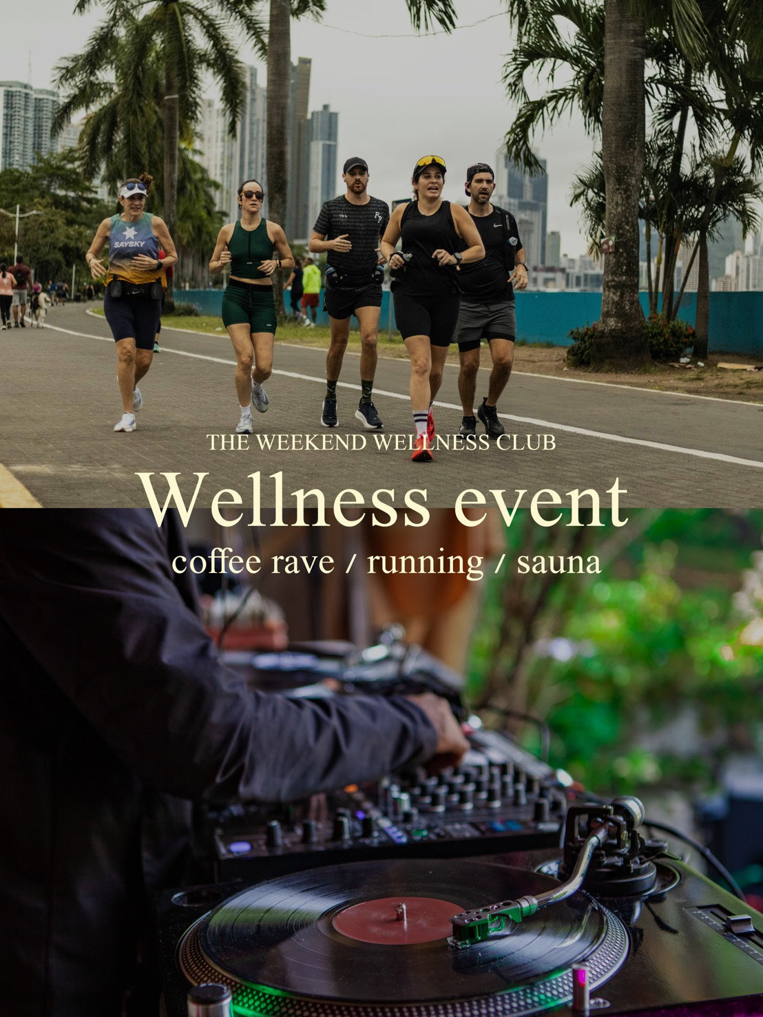 【THE WEEKEND WELLNESS CLUB EVENTS Vol.32 coffee rave & sauna】